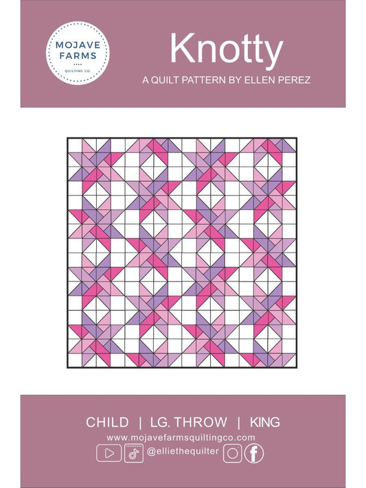 Knotty Quilt Pattern - PDF Download