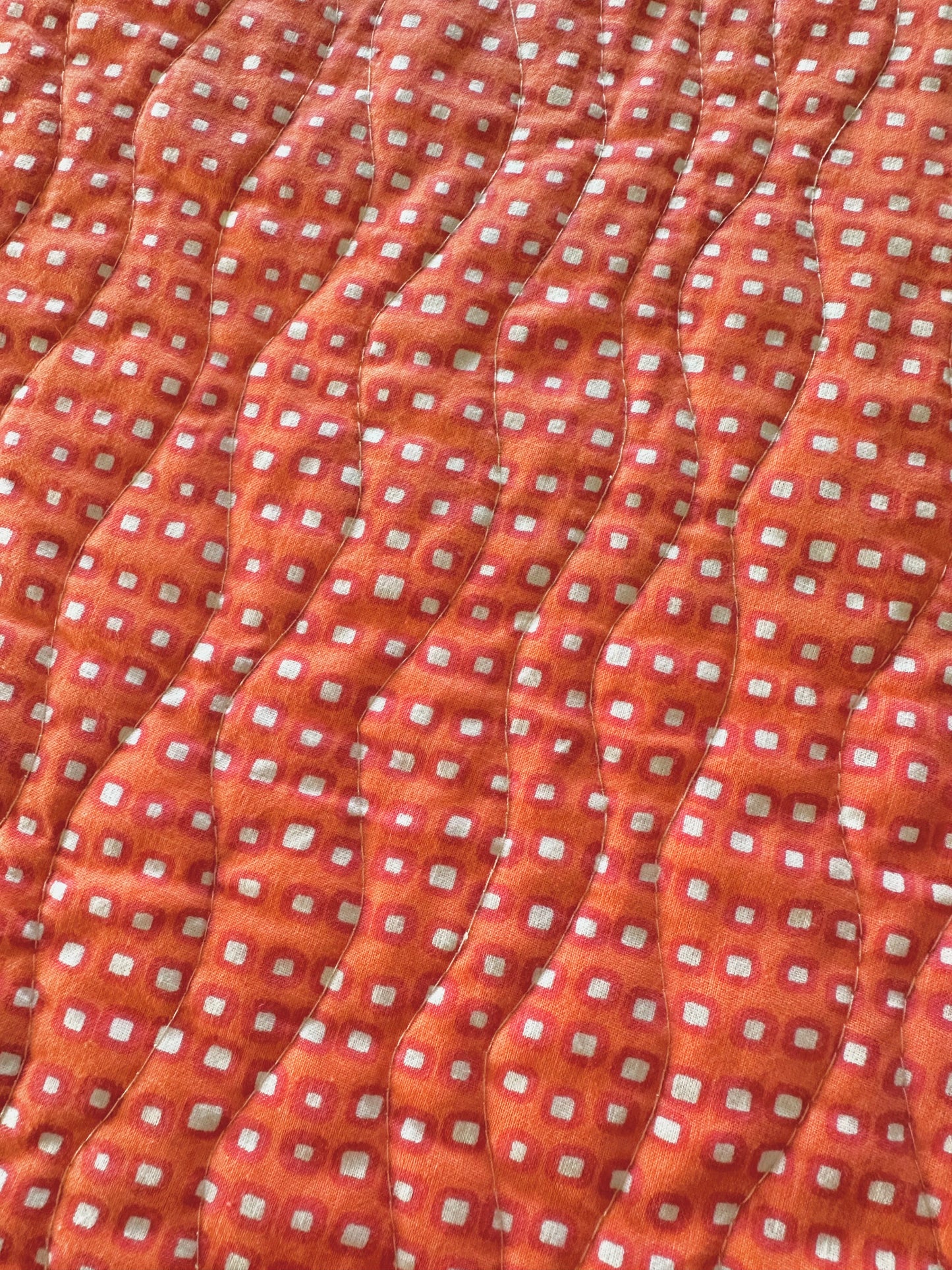 Windmill Hearts Dots Quilt - Child
