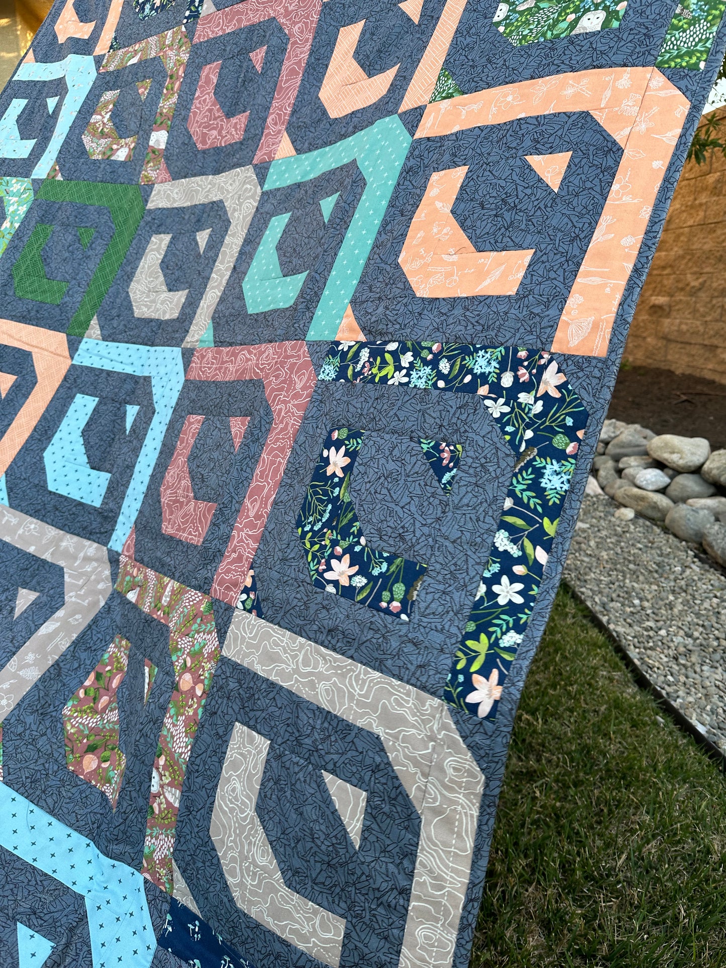 Eclipse Quilt Pattern - PDF download