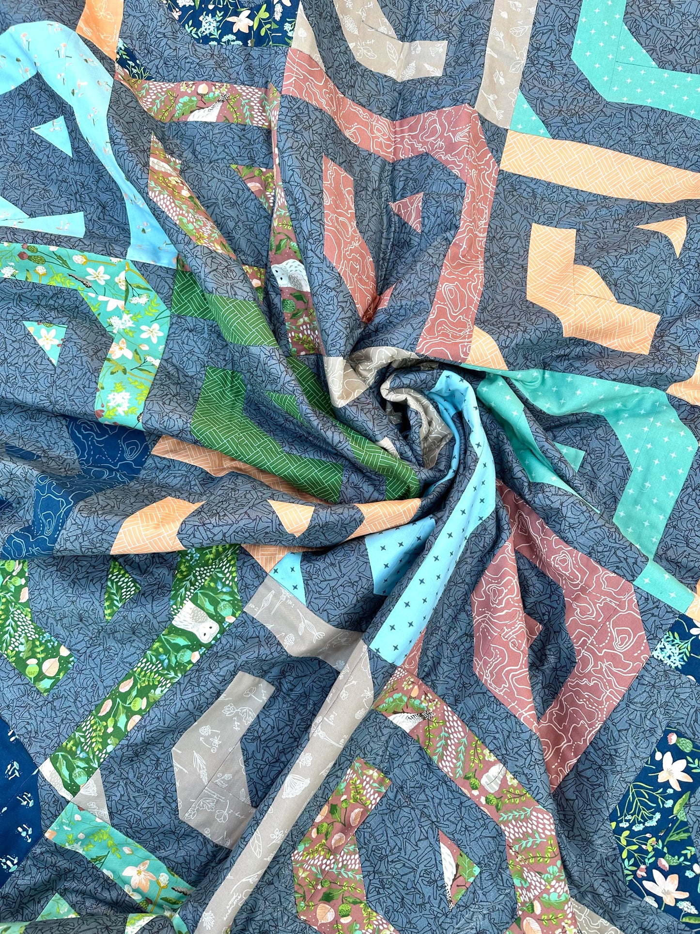 Eclipse Quilt Pattern - PDF download