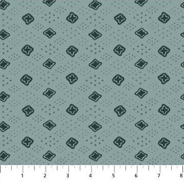 Medallion Teal - Figo Fabrics