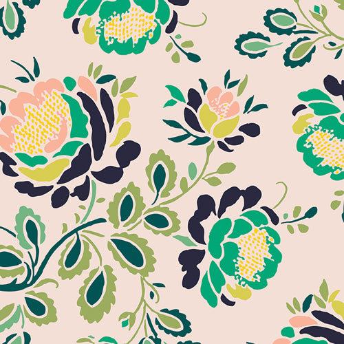 Stenciled Petals Floralia - Art Gallery Fabrics