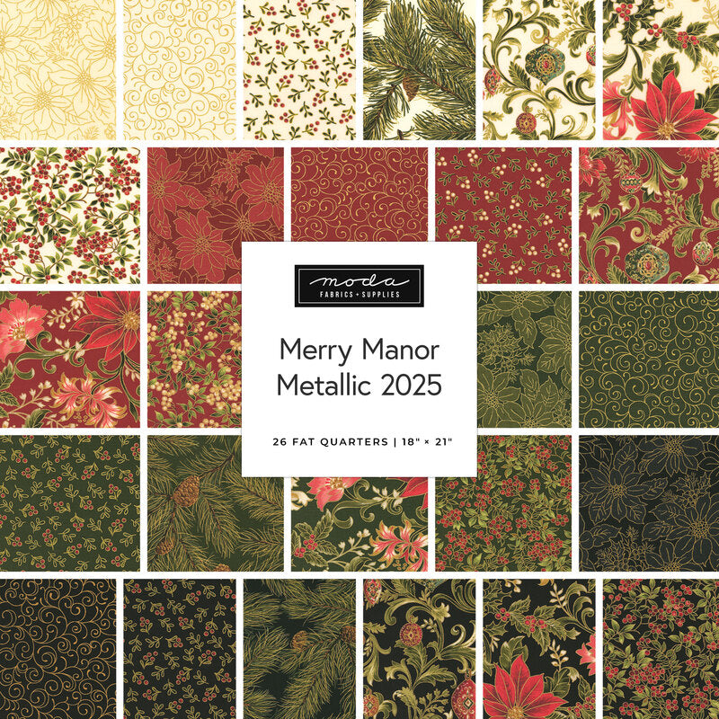 Merry Manor Layer Cake - Moda