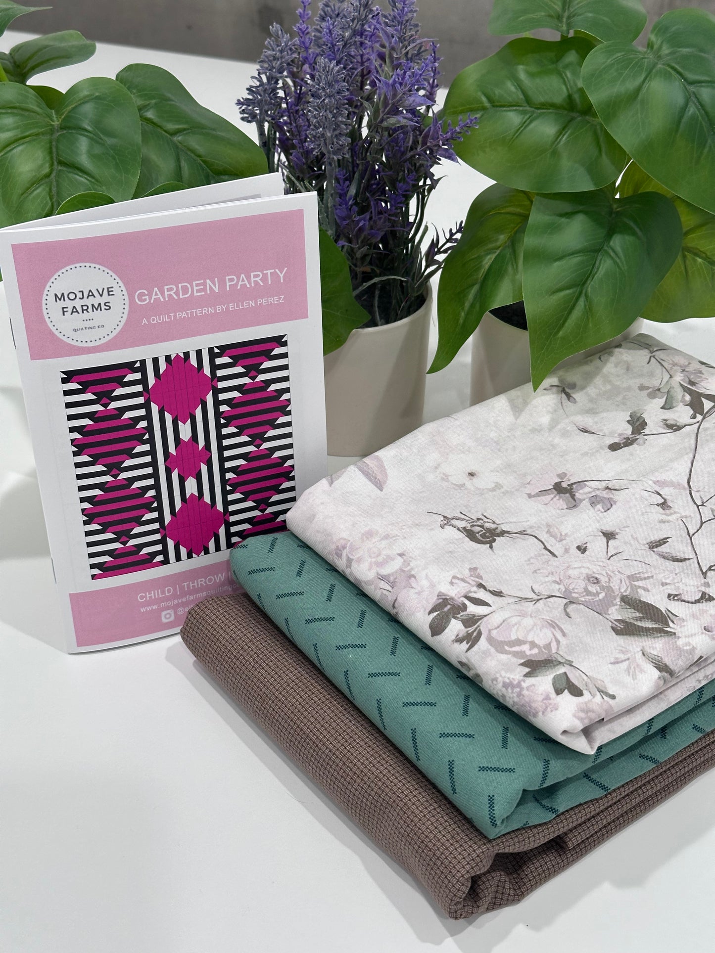 Garden Party Quilt Kit - Giucy Neutrals