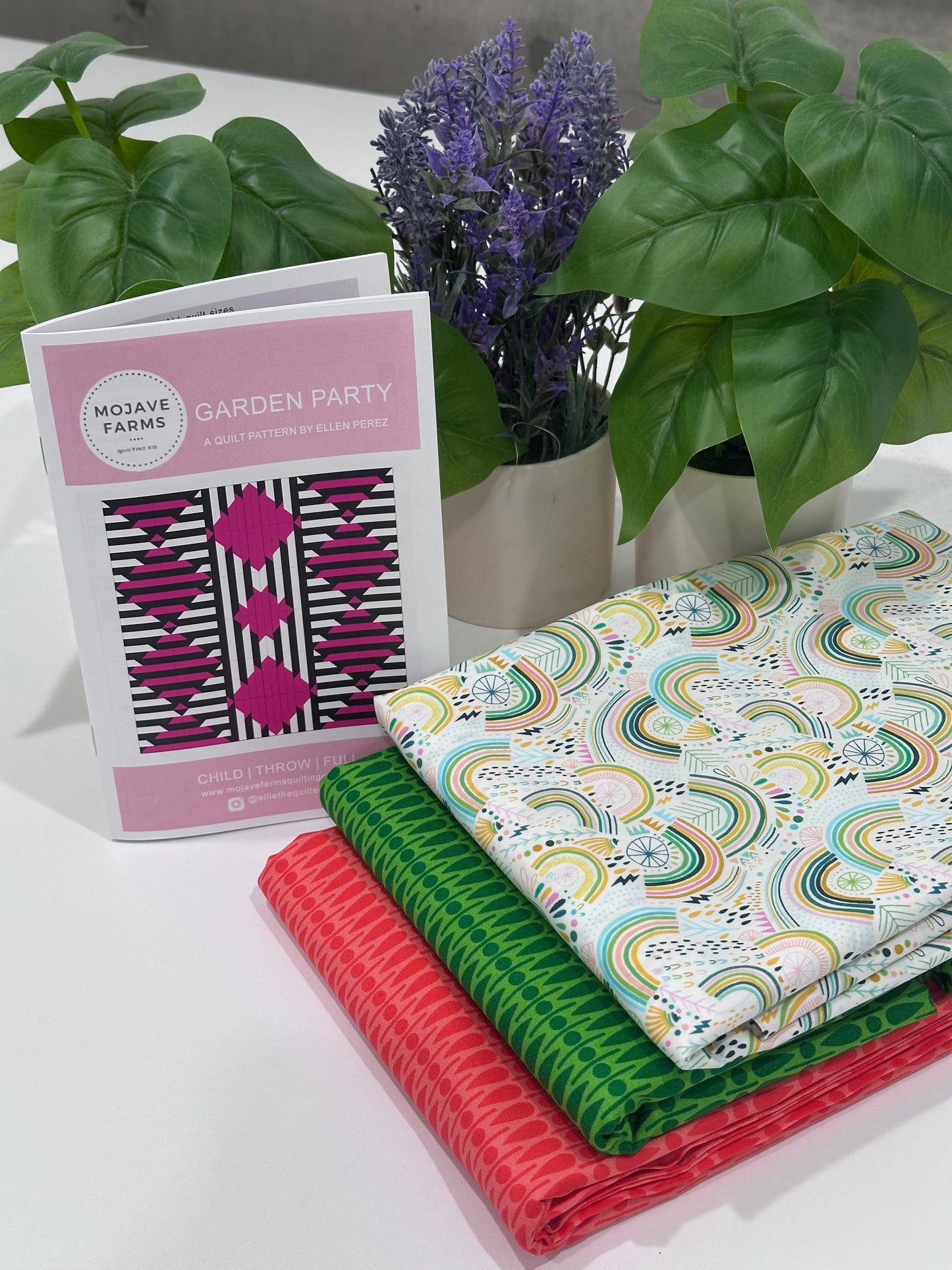 Garden Party Quilt Kit - Rain or Shine