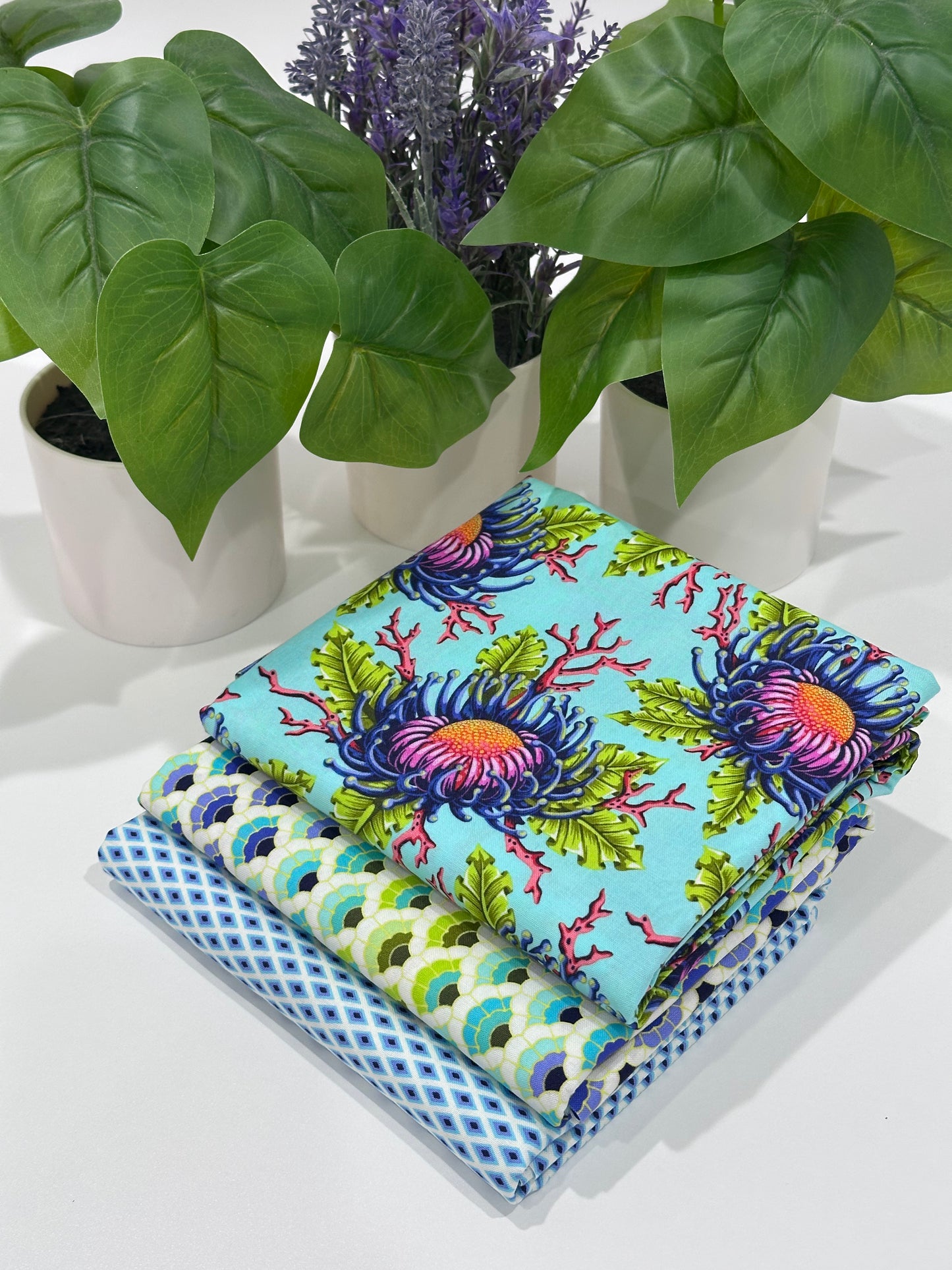 3 Yard Bundle - Tula Reef Blue