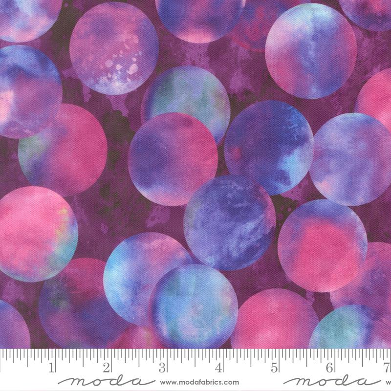 Candescent Dots Watercolor Purple Haze - Moda