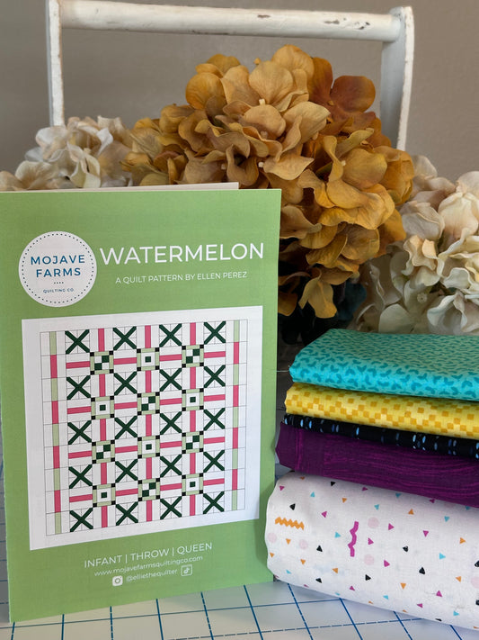 Watermelon Quilt Kit - Rainbow Halloween