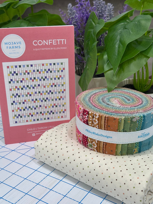Confetti Quilt Kit - Rainbow