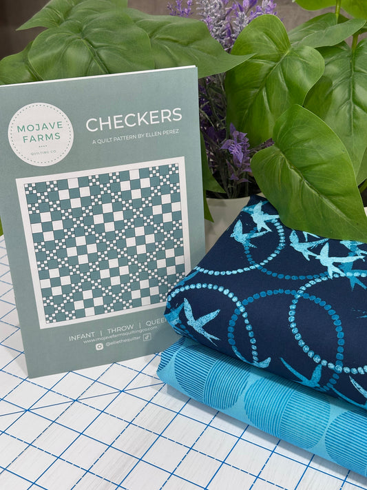 Checkers Quilt Kit - Birds of a Feather