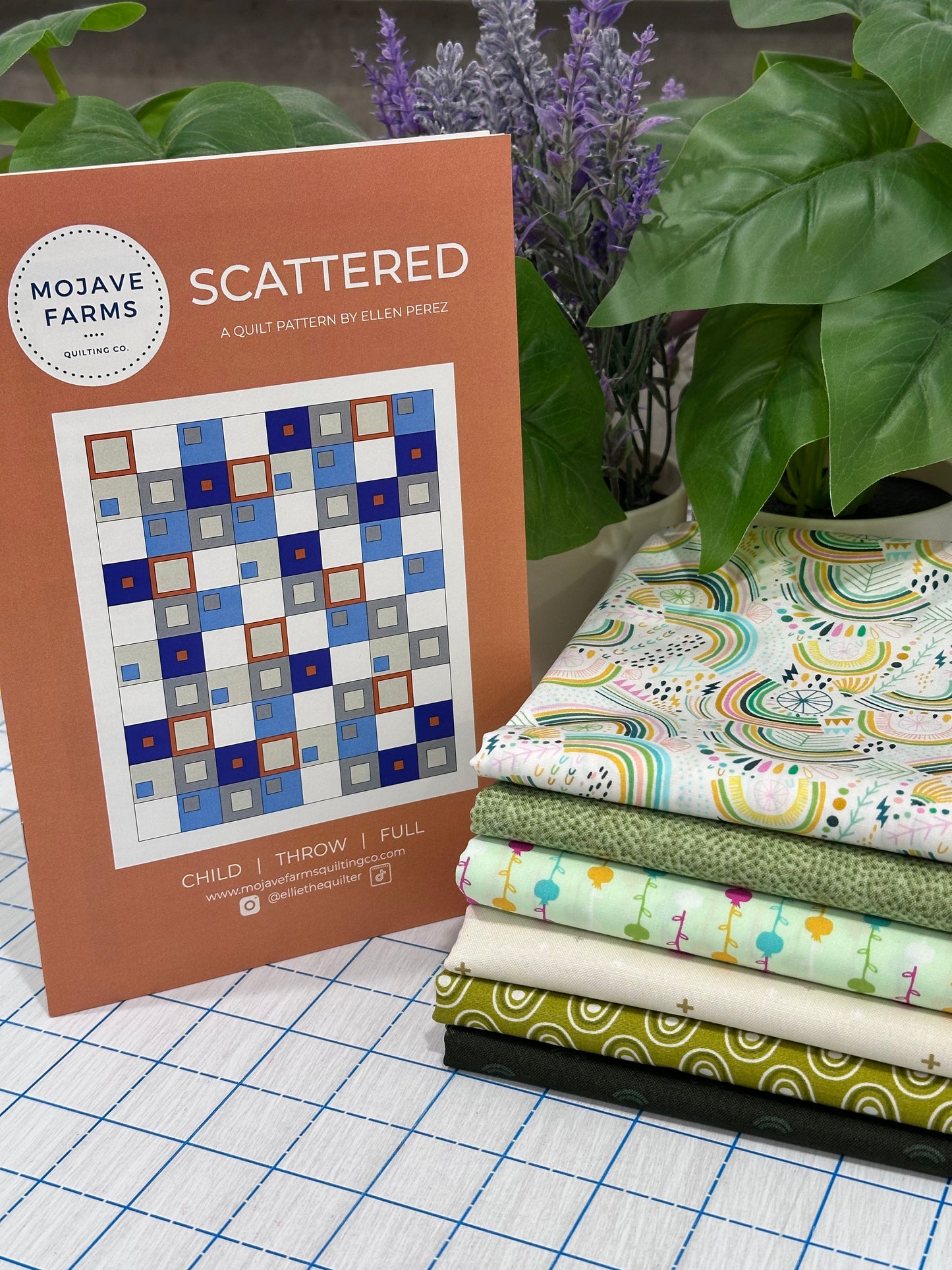 Scattered Quilt Kit - Rain or Shine