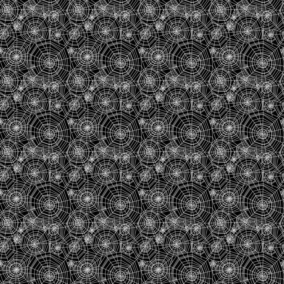 Tangled Web Midnight - Northcott Fabrics