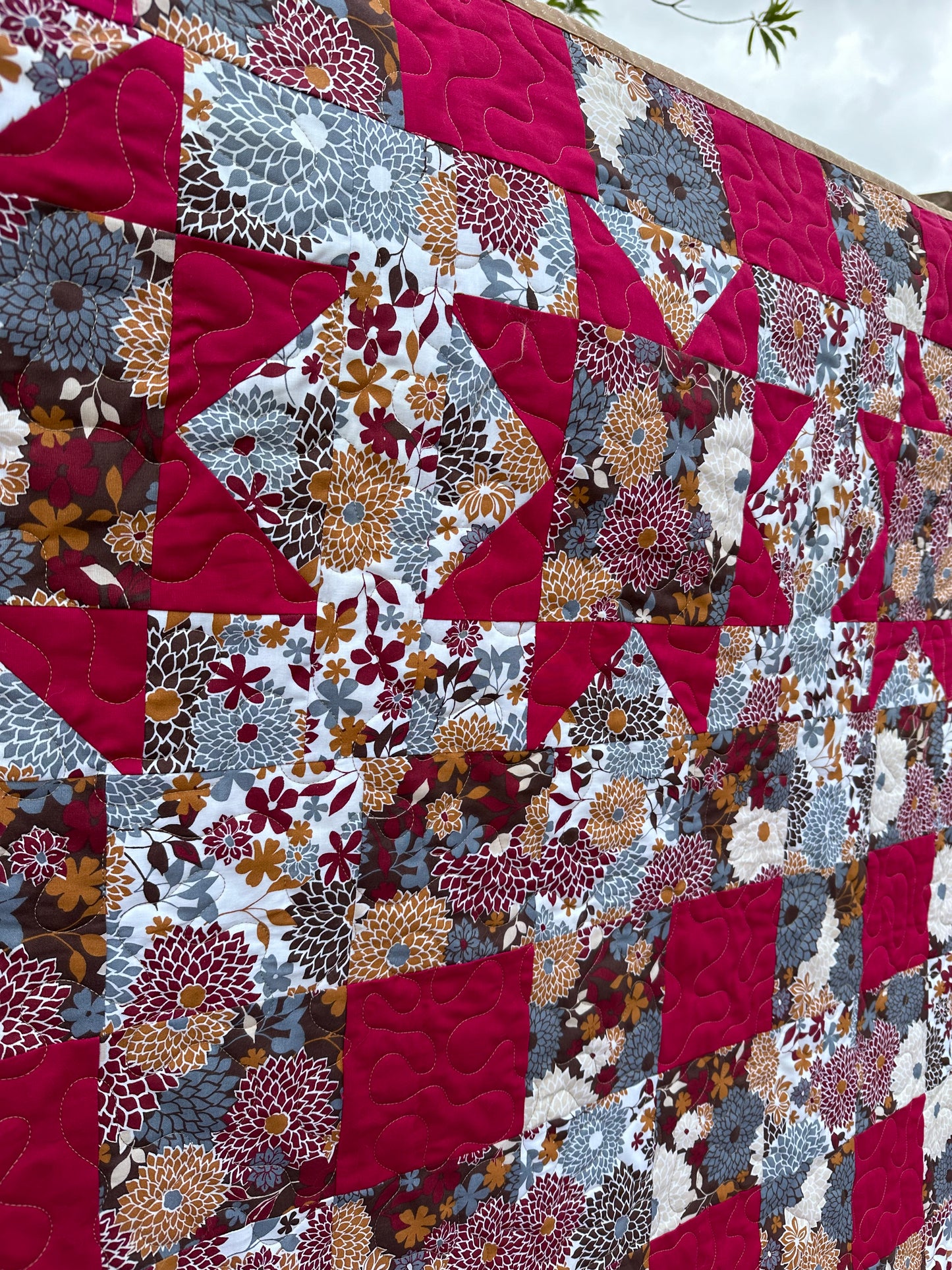 Buffalo Stars Quilt Pattern - Paper