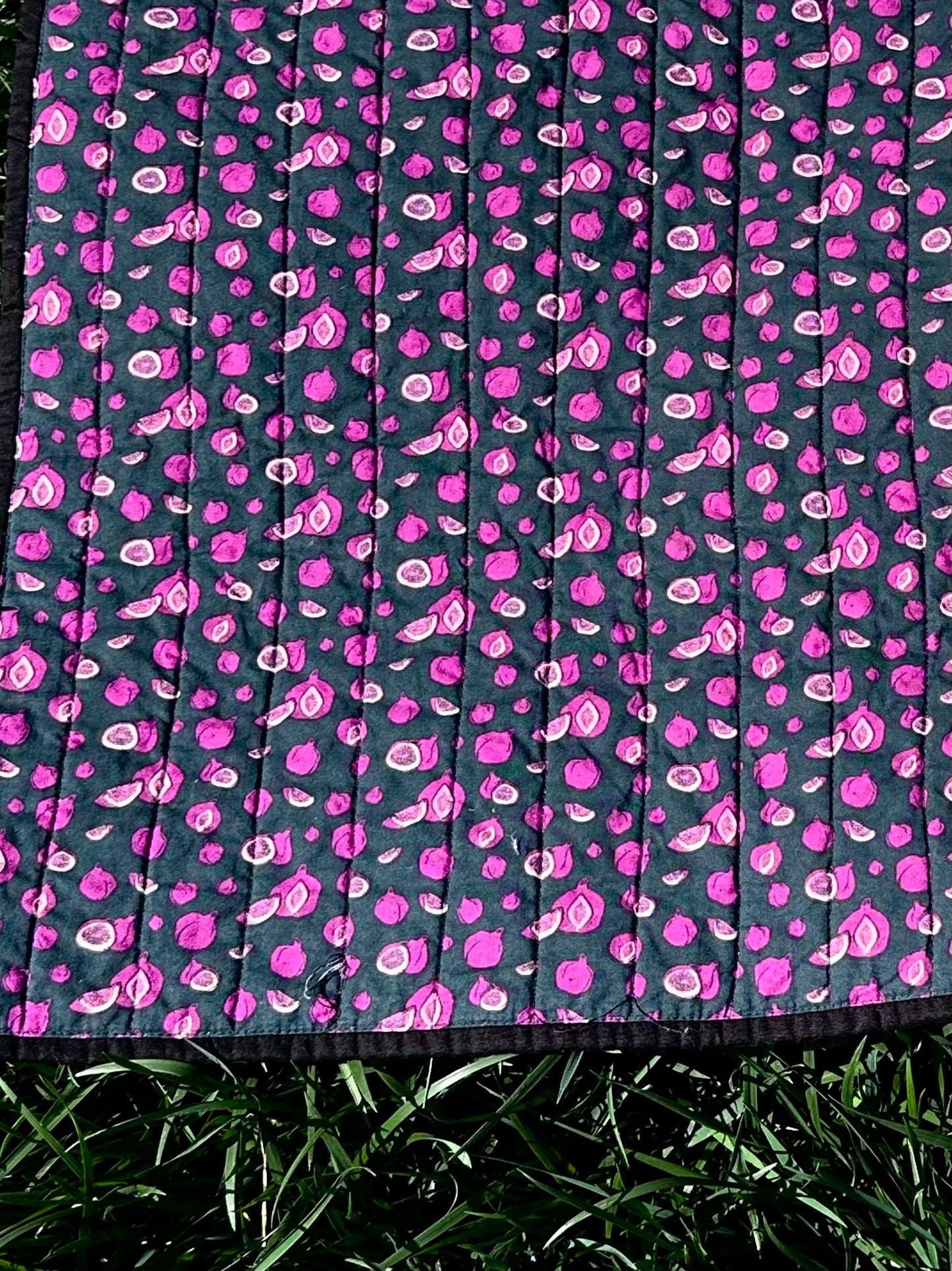 Fig Sherbet Quilt - X-Large Throw