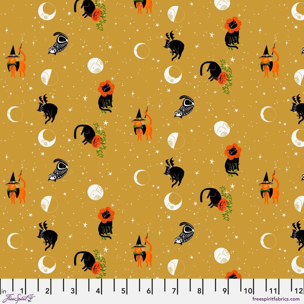Meow at the Moon Gold - Free Spirit