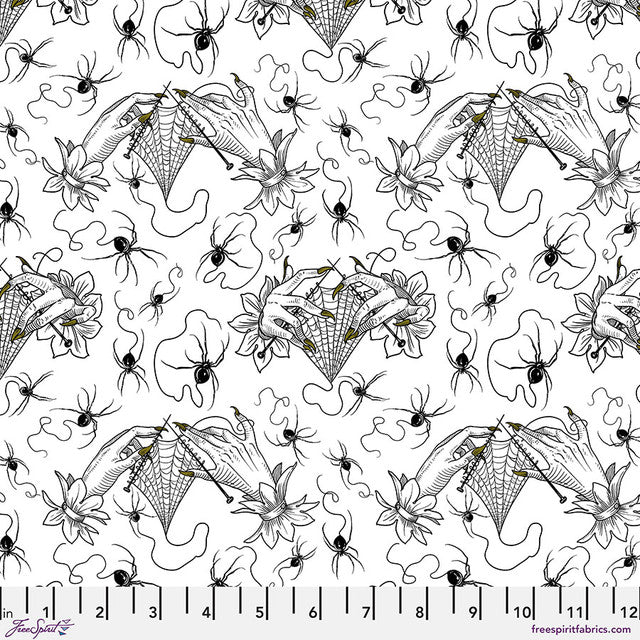 Cobweb Lace White - Free Spirit