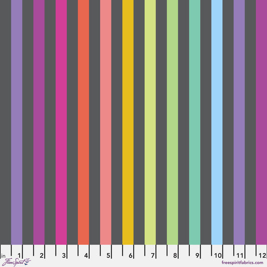 Disco Stripe Carbon - Tula Pink