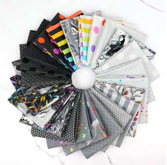 Graywork Fat Quarter Bundle  - Tula Pink
