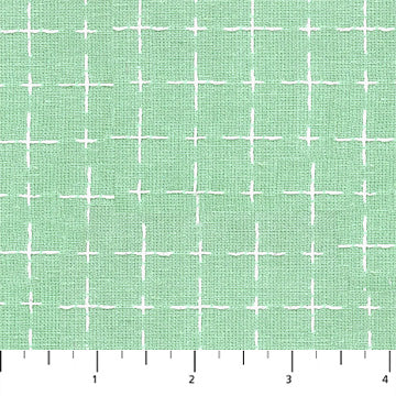Cross Mint - Figo Fabrics