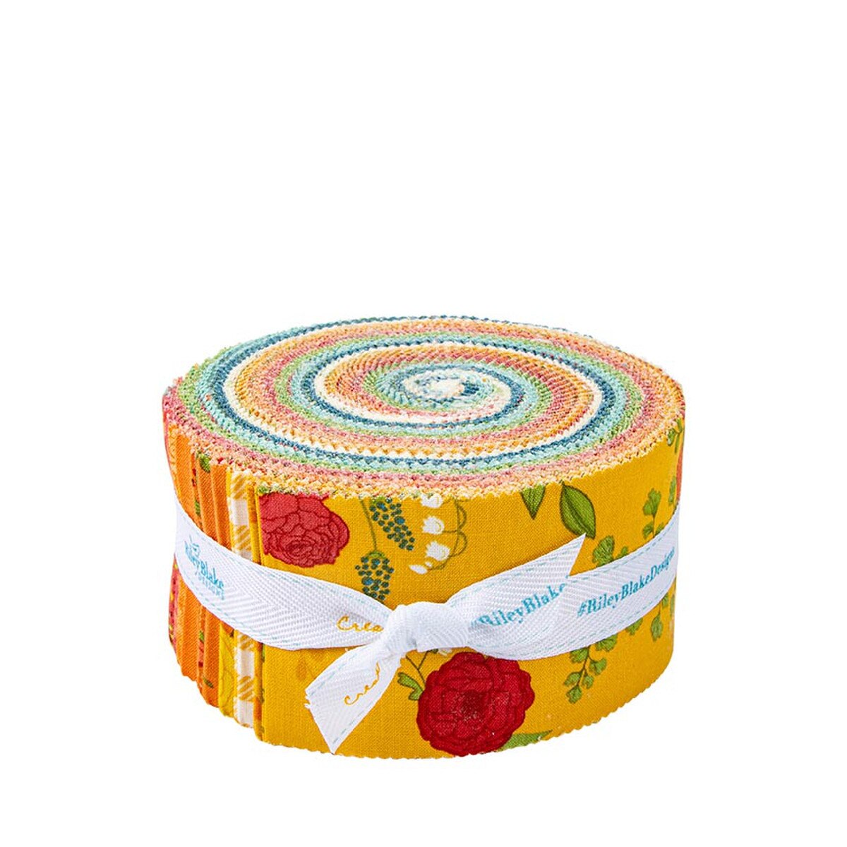 First Blooms Rolie Polie Jelly Roll - Riley Blake Designs