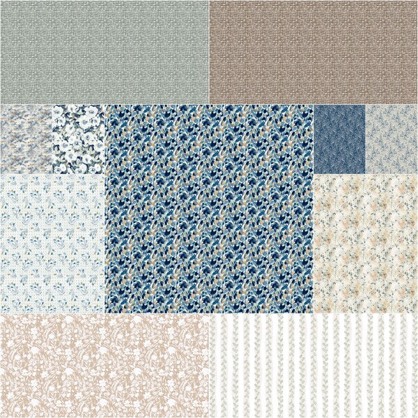 Natural Essence Layer Cake - Figo Fabrics