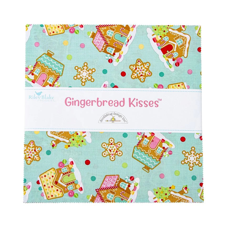 Gingerbread Kisses Layer Cake - Riley Blake Designs
