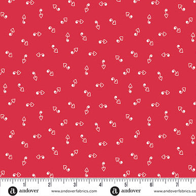 Hook Heart Red - Andover