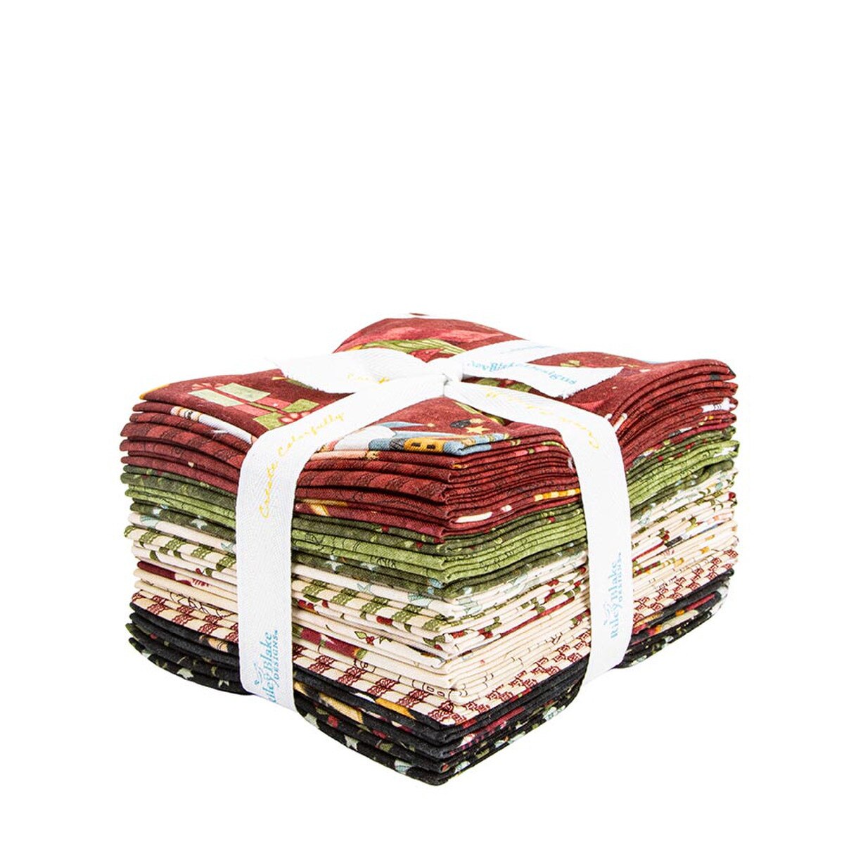 Naughty or Nice Fat Quarter Bundle - Riley Blake Designs