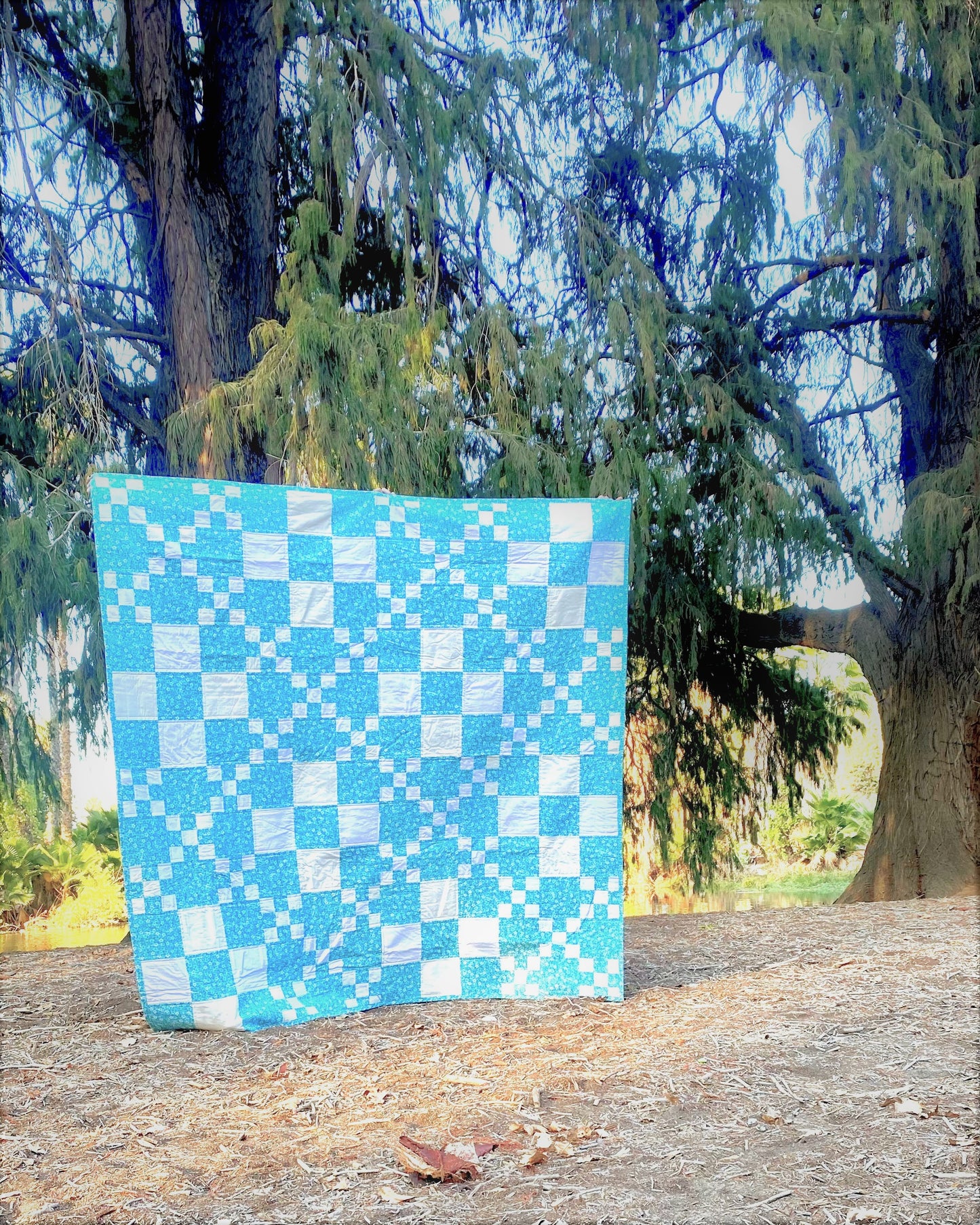 Checkers Quilt Pattern - Paper