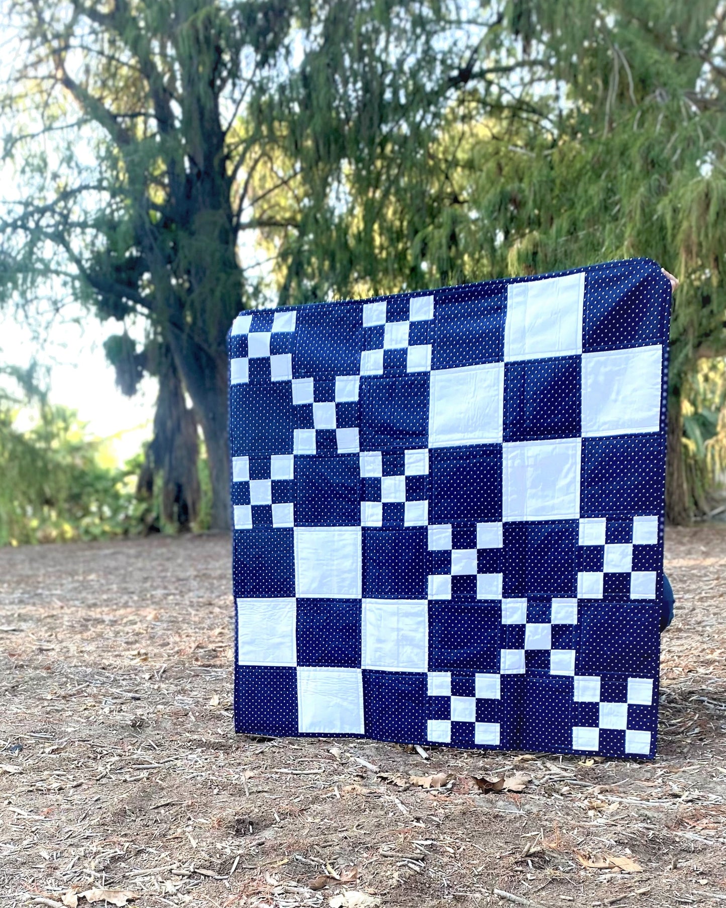 Checkers Quilt Pattern - PDF download