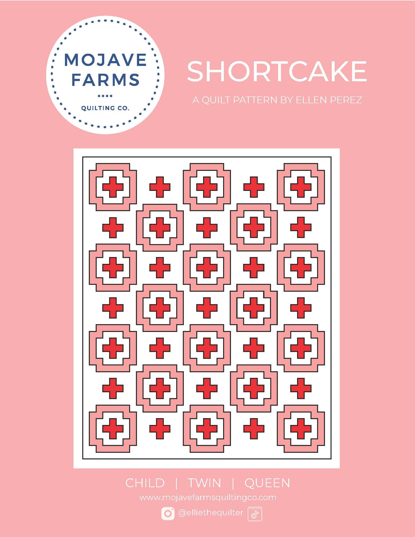 Shortcake Quilt Pattern - PDF Download