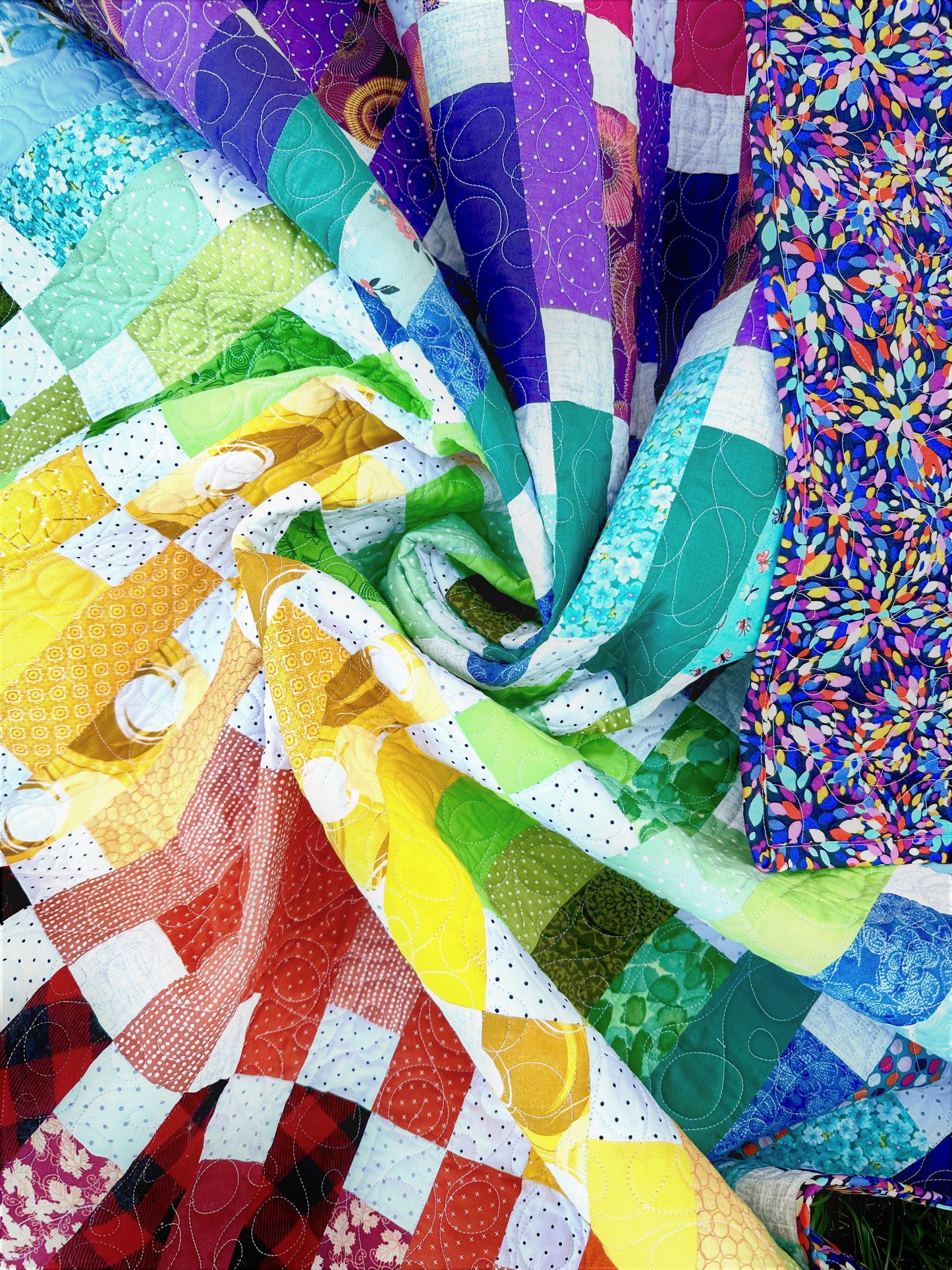 Confetti Quilt Pattern- PDF Download