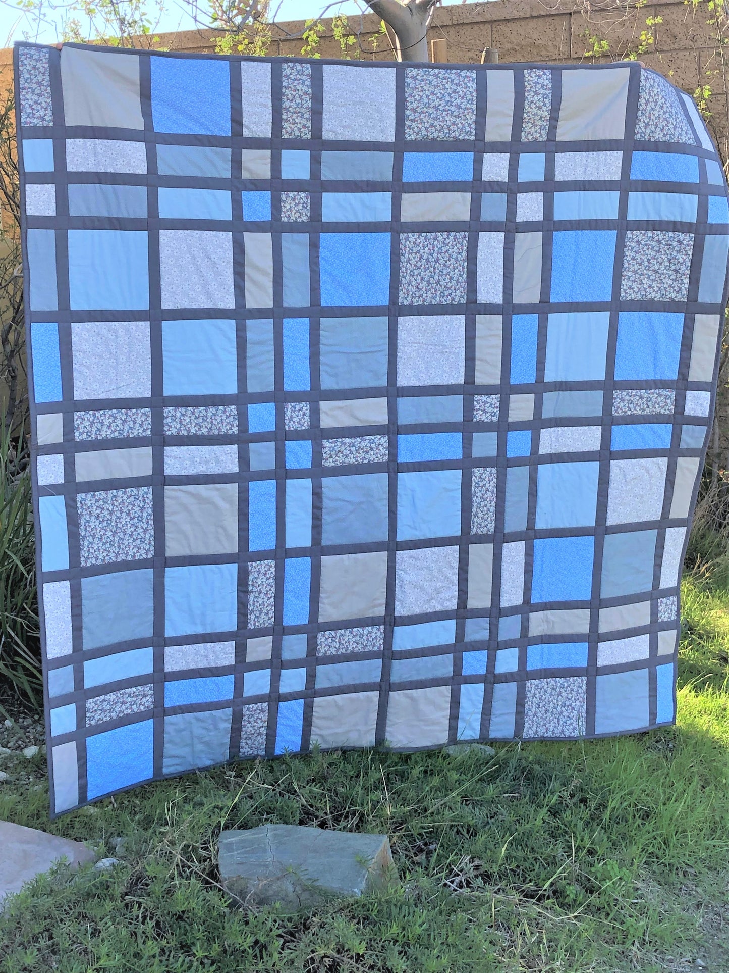 Stained Glass Quilt Pattern - PDF Download