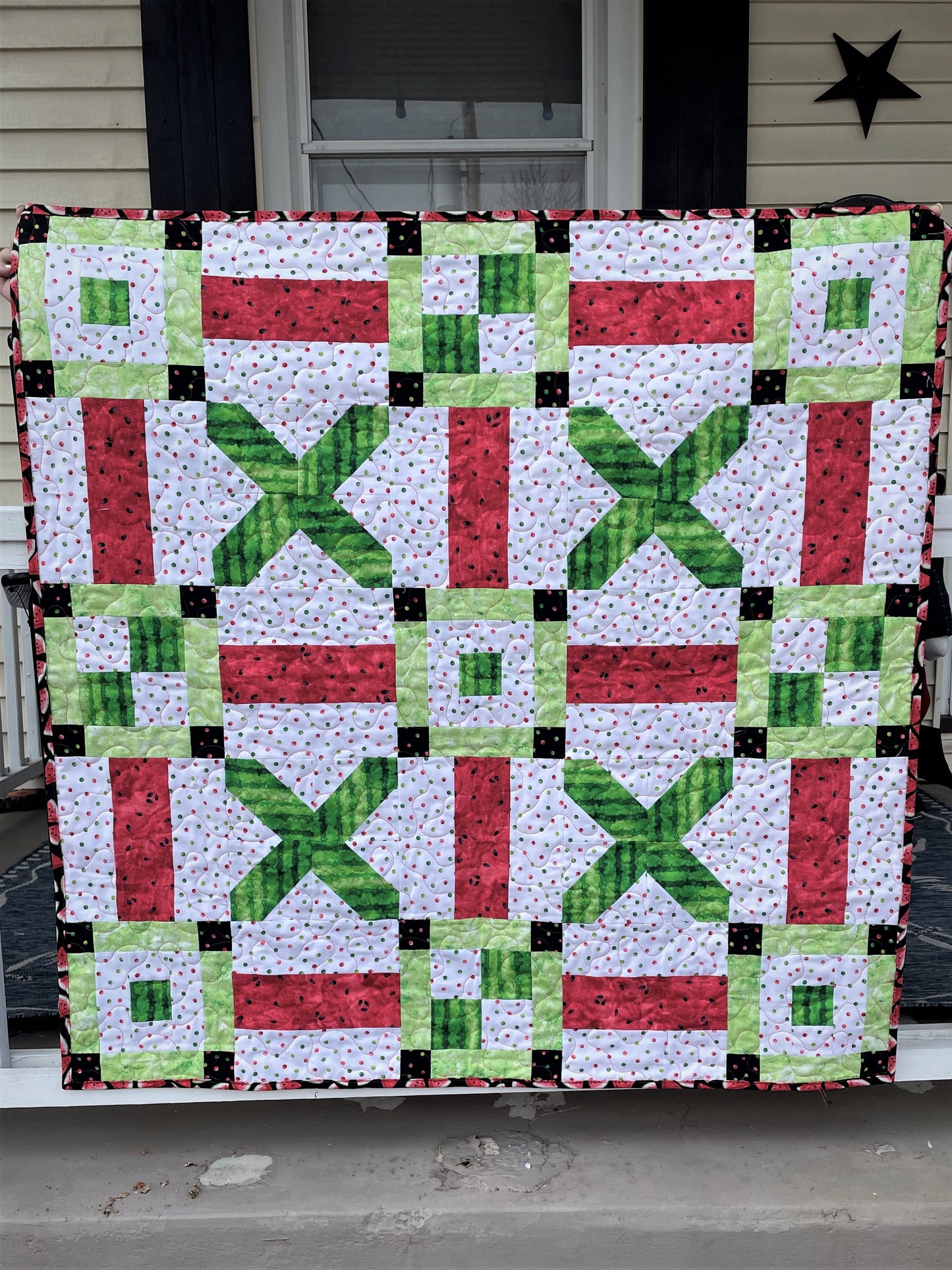 Watermelon Quilt Pattern - Paper