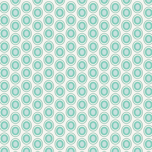 Oval Elements Mist - Art Gallery Fabrics