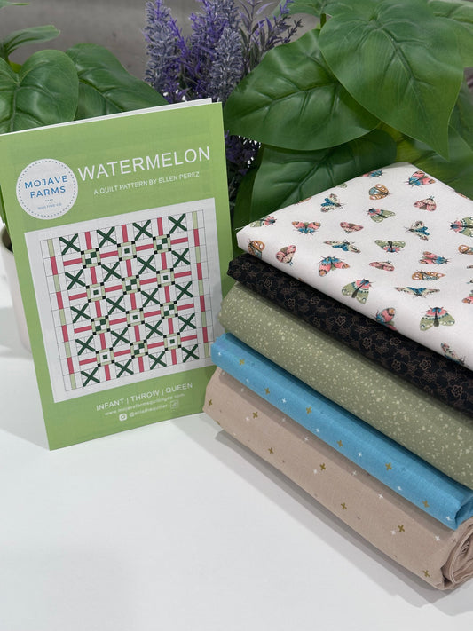 Watermelon Quilt Kit - Moon Garden