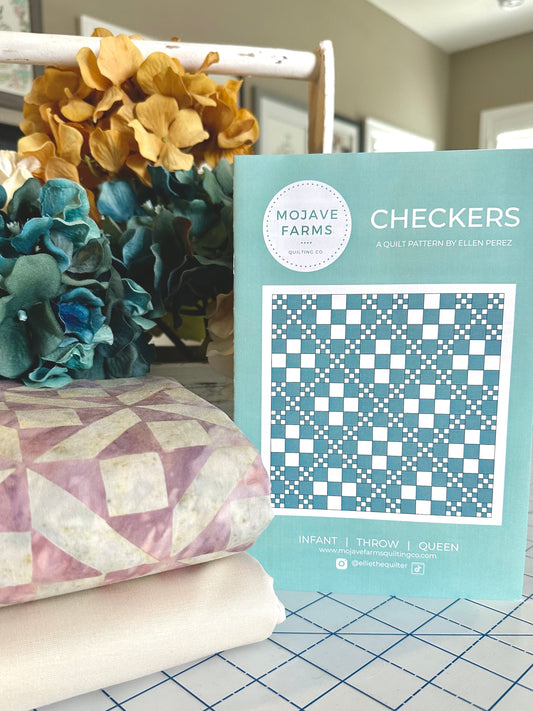Checkers Quilt Kit - Batik