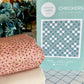 Checkers Quilt Kit - Pink Water Droplets