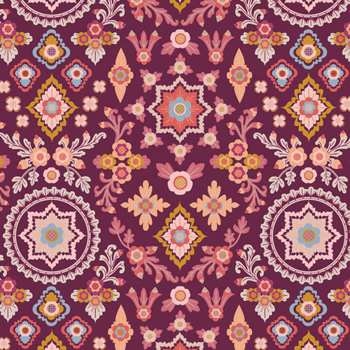 Aloha Spirit Rosewood - Art Gallery Fabrics