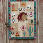 Stitchin' in the Southwest Quilt Kit - Colorway #1 (Horse block option)