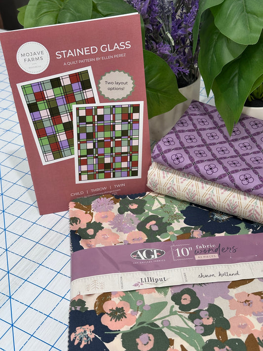 Stained Glass Quilt Kit - Lilliput