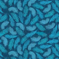 Feathers Indigo - Free Spirit