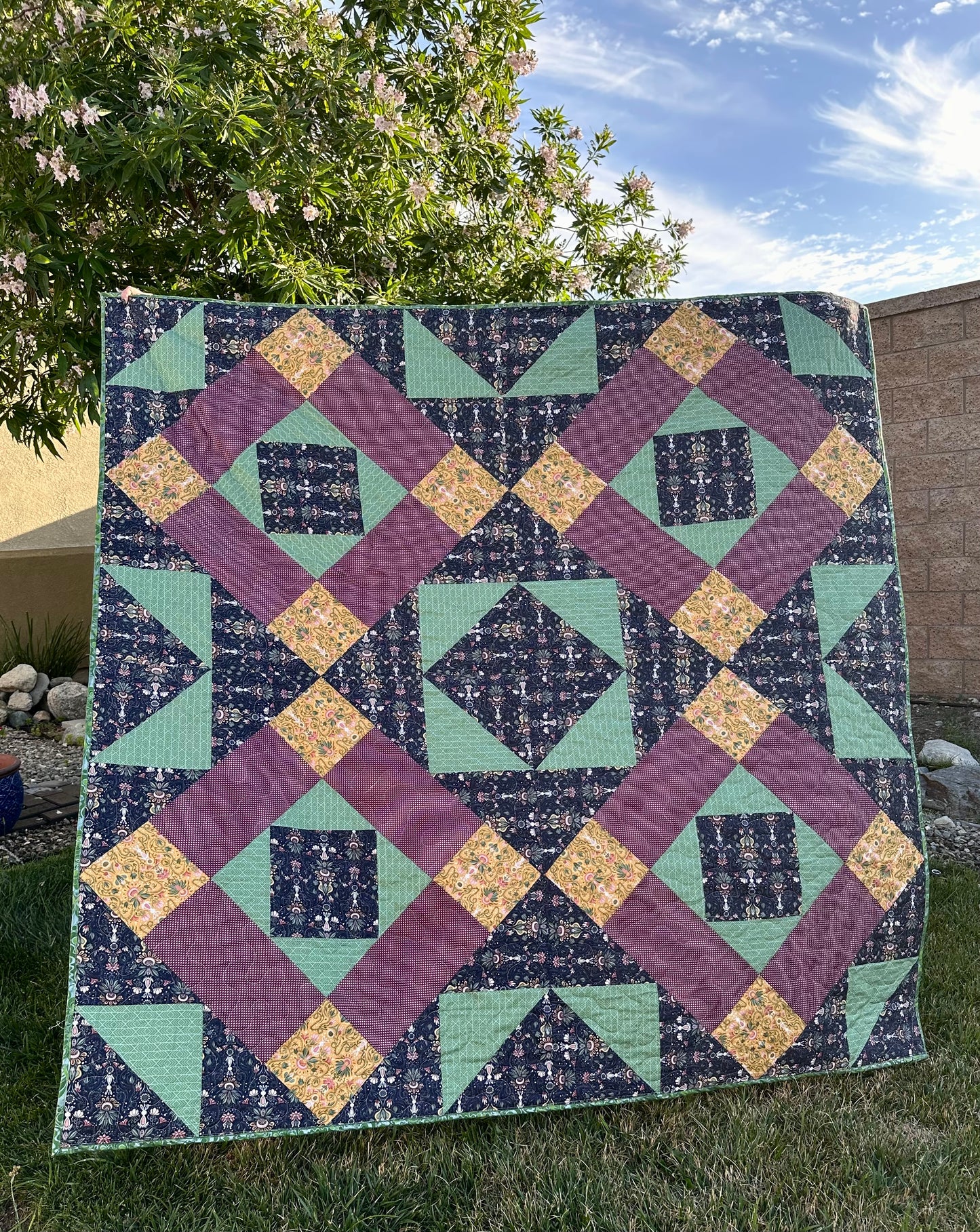 Turntable Quilt Pattern - Paper