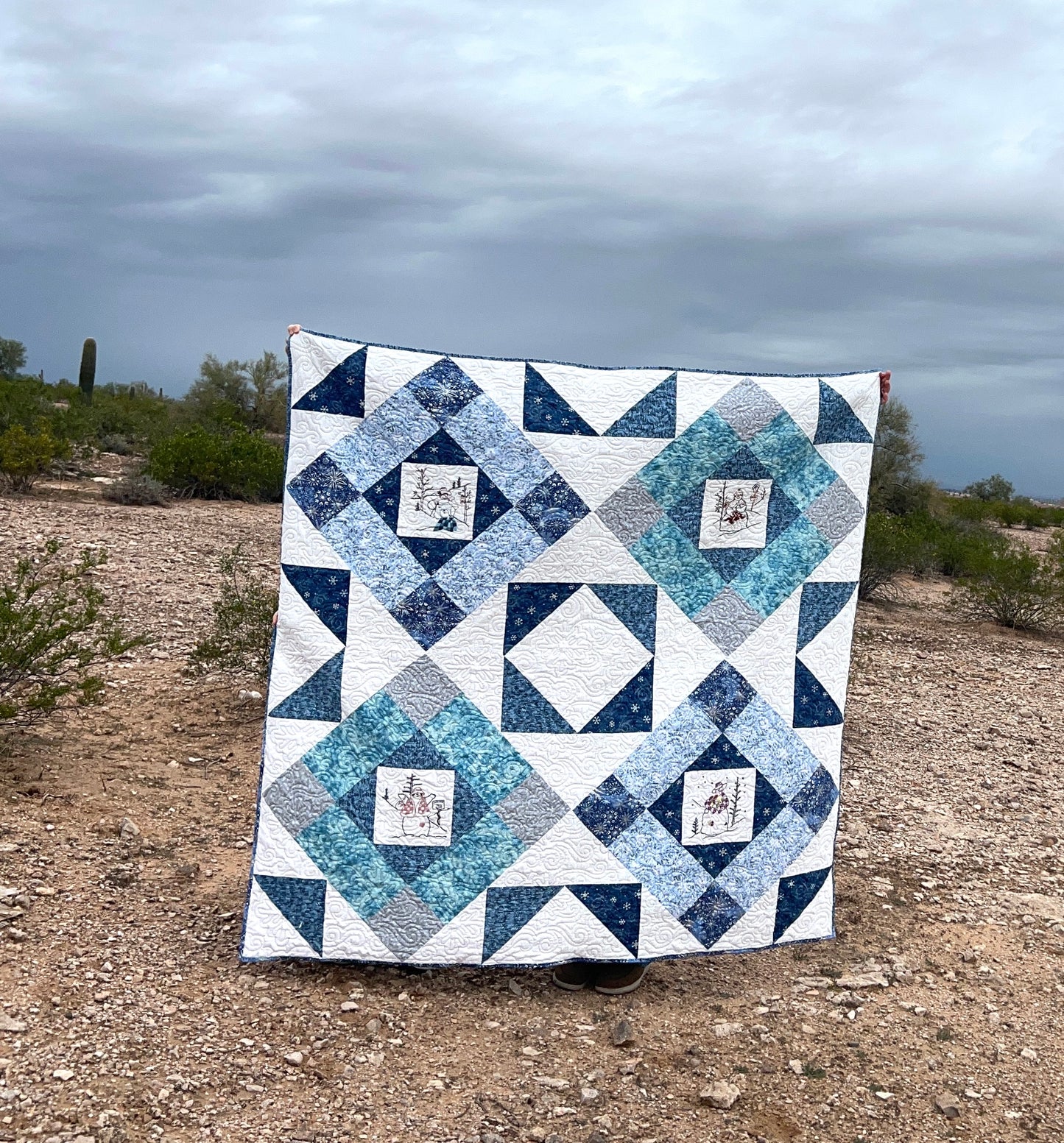 Turntable Quilt Pattern - Paper