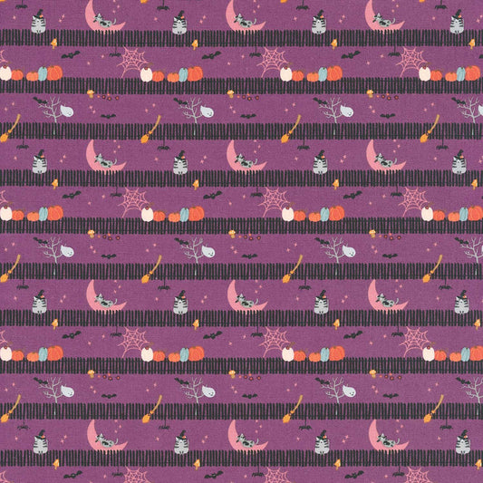 Sitting on a Gate Magenta - Riley Blake Designs