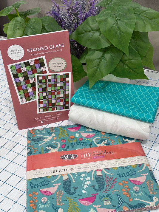 Stained Glass Quilt Kit - Path to Discovery