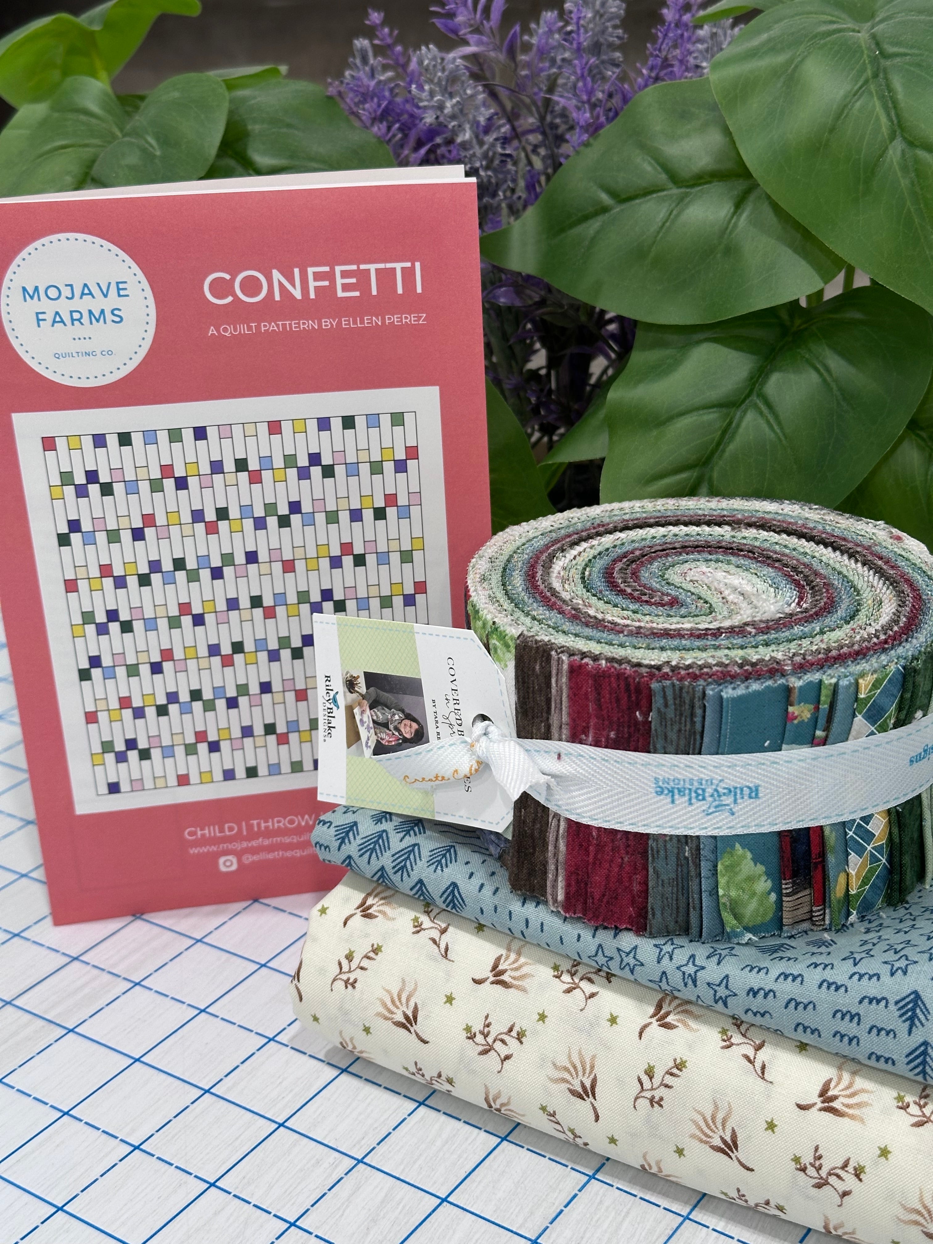 Confetti Quilt Kit - Covered Bridges – MOJAVE FARMS QUILT CO.