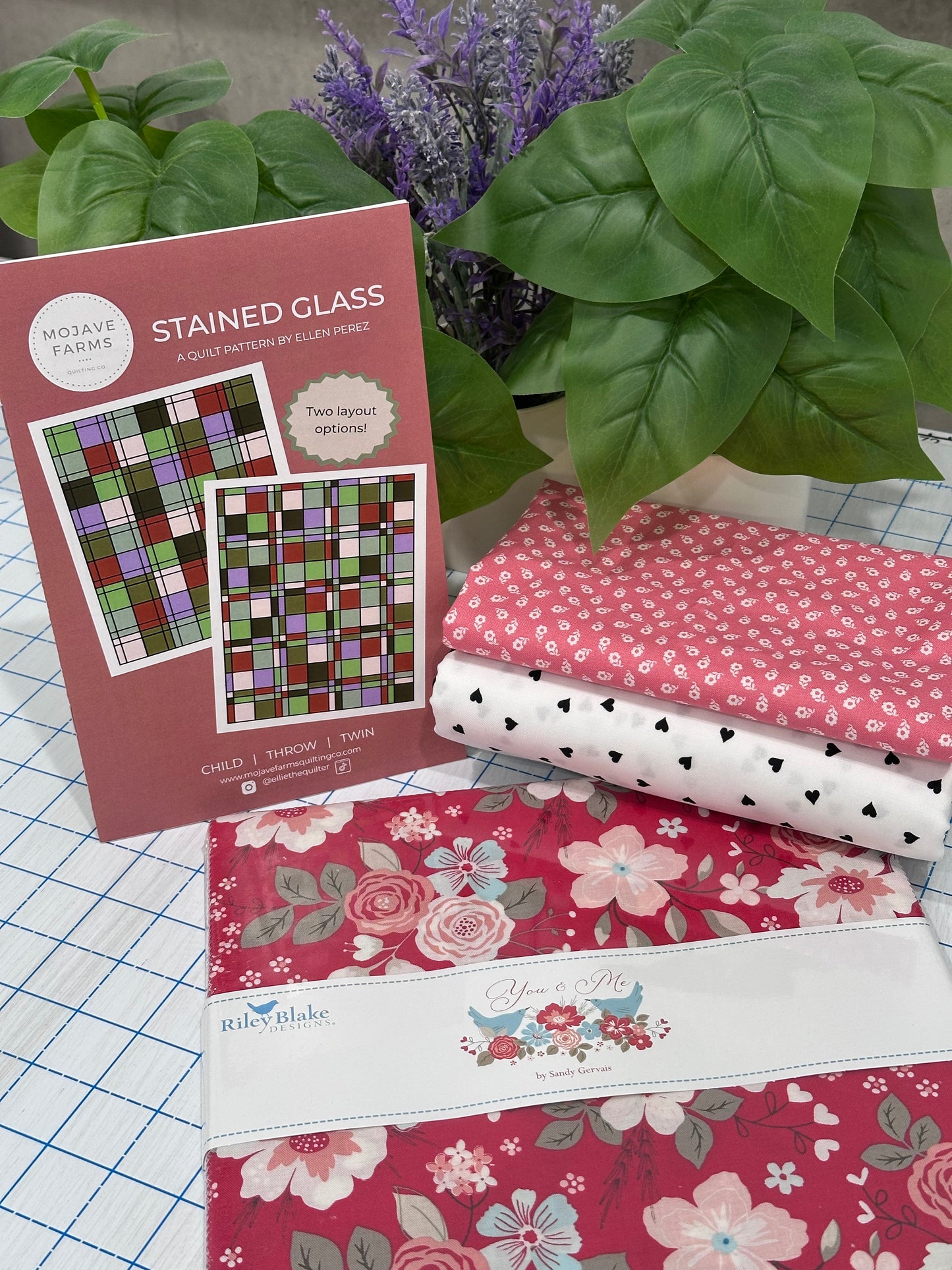 Stained Glass Quilt Kit - You and Me