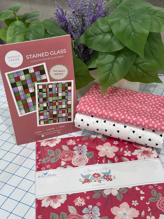Stained Glass Quilt Kit - You and Me