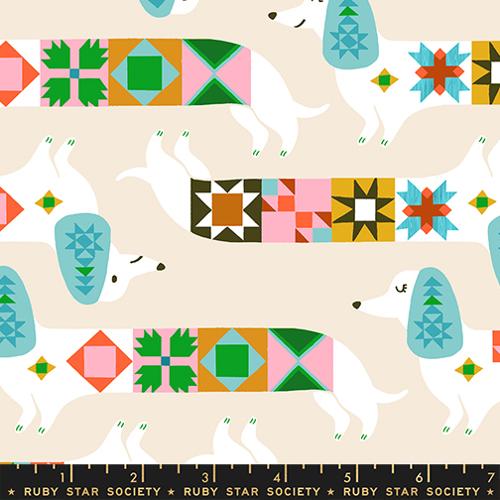 Quilty Dog Shell - Ruby Star Society